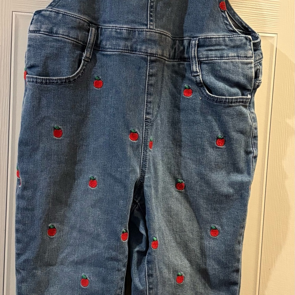 Gymboree Apple overalls